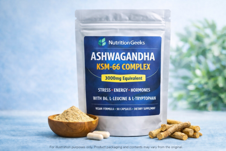 Nutrition Geeks Ashwagandha KSM-66 Review: 5 Powerful Benefits You Need to Know