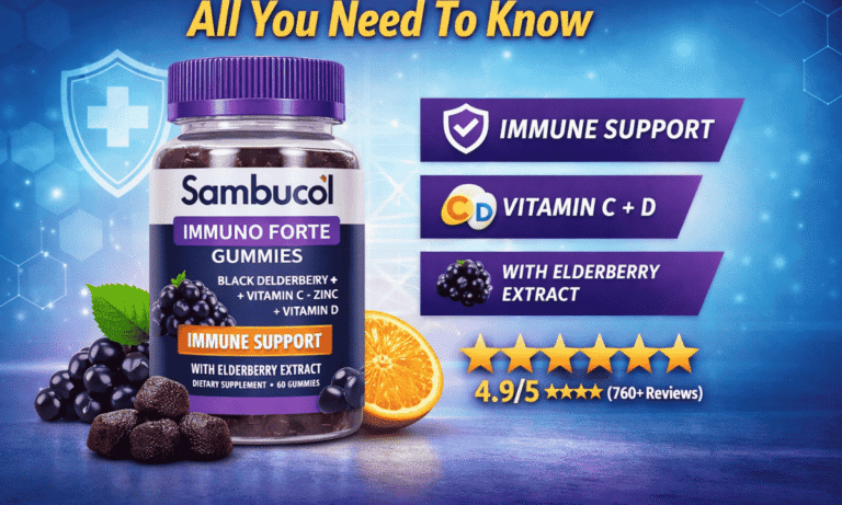 Sambucol Immuno Forte Gummies Review: All You Need To Know