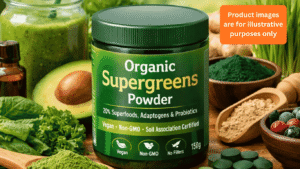 Organic Supergreens Powder Review supplement image