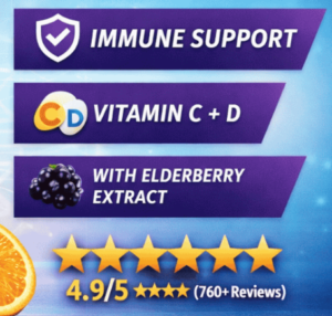 Sambucol Immuno Forte Gummies elderberry immune support gummies